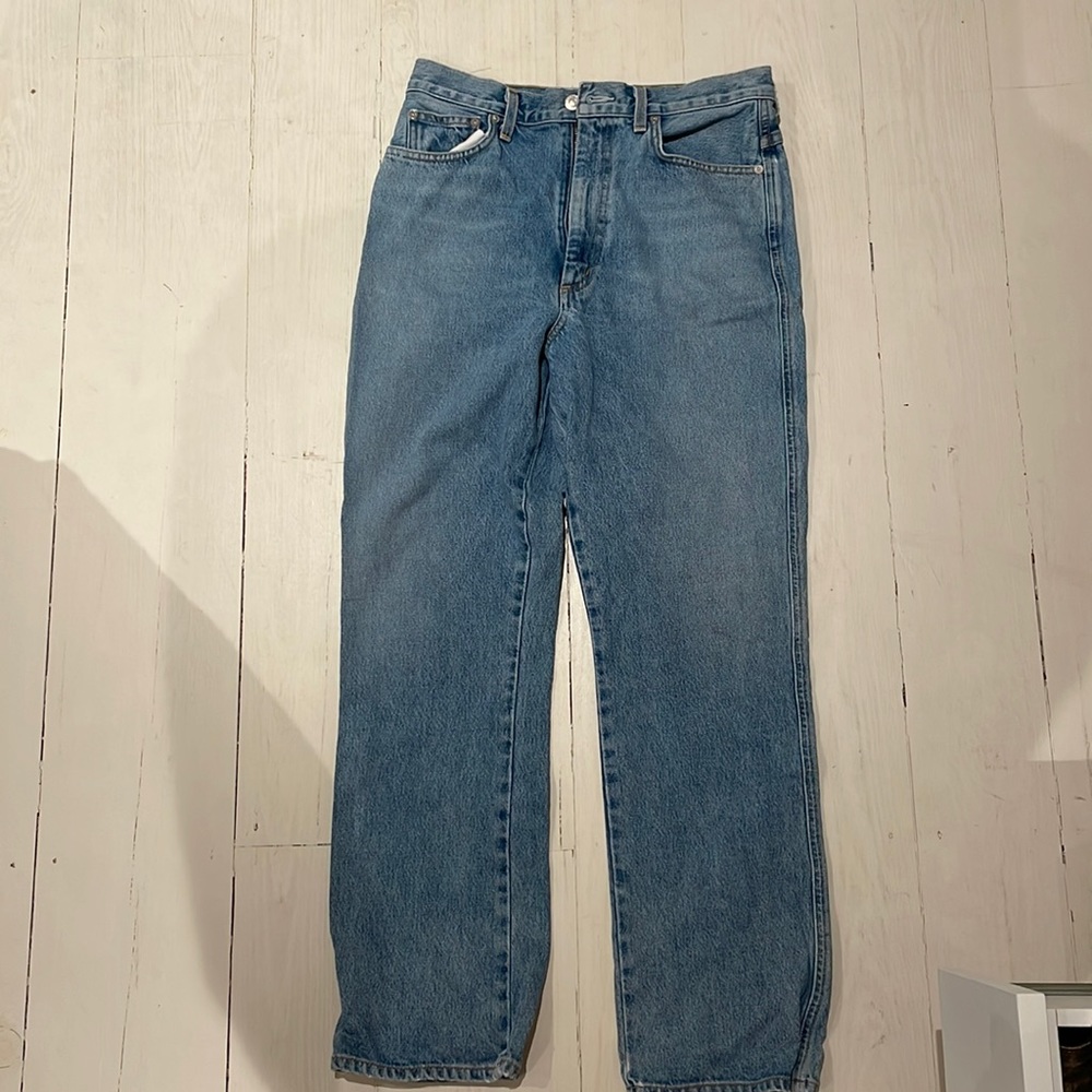Agolde straight leg jeans